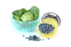 Nest Schale/Lampenschirm, 20 cm, Schwarz -Dekorative Kunst blueberries