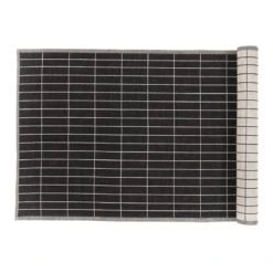 Marimekko Pieni Tiiliskivi Tischläufer, 47 X 150 Cm, Graphitgrau - Beige