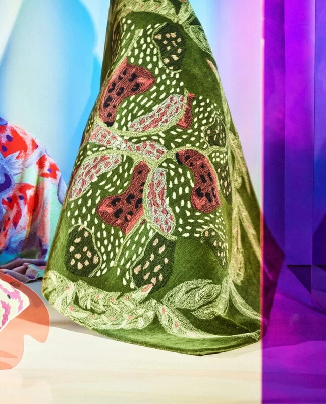 Oasis Teppich, 170 x 240 cm, Grün 4 Oasis Teppich, 170 x 240 cm, Grün – Bild 2