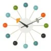 Vitra Ball Clock, Mehrfarbig -Dekorative Kunst vitra ball clock multicolour MV