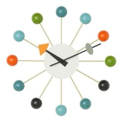 Vitra Ball Clock, Mehrfarbig