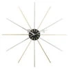Vitra Star Clock -Dekorative Kunst vitra star clock chrome1 MV